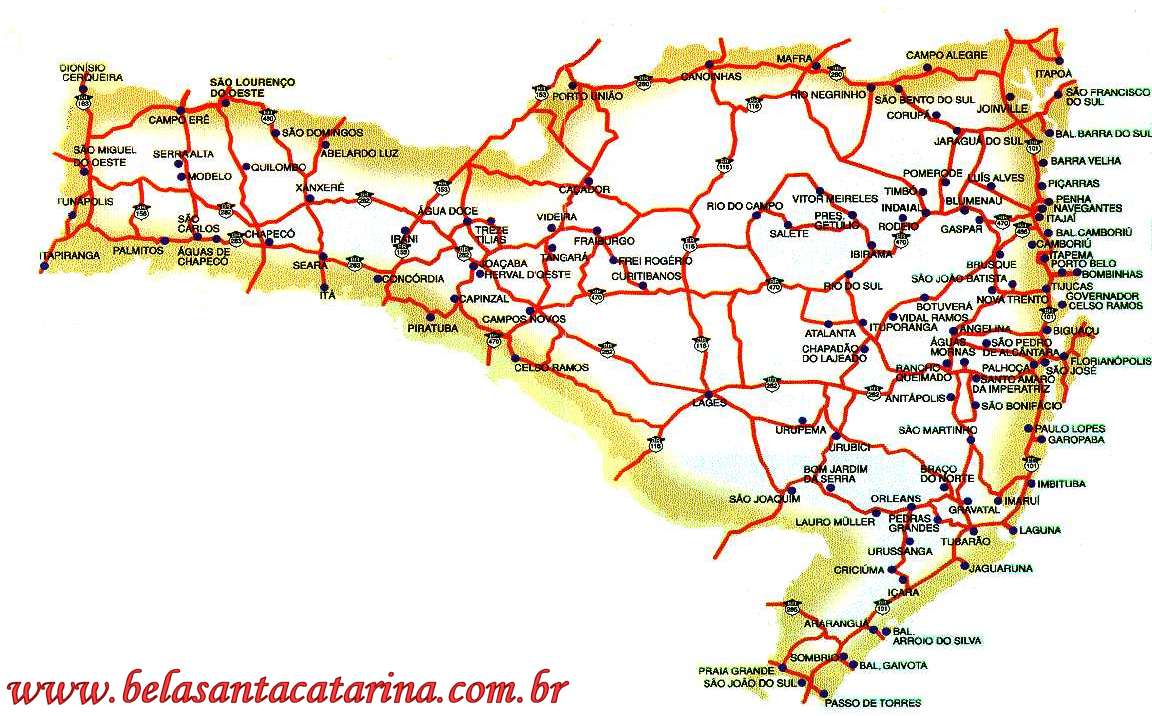 Distâncias Prefeitura de Atalanta